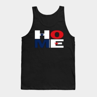 Panama Flag Collection Spelling HOME - Panamanian - Soca Mode Tank Top